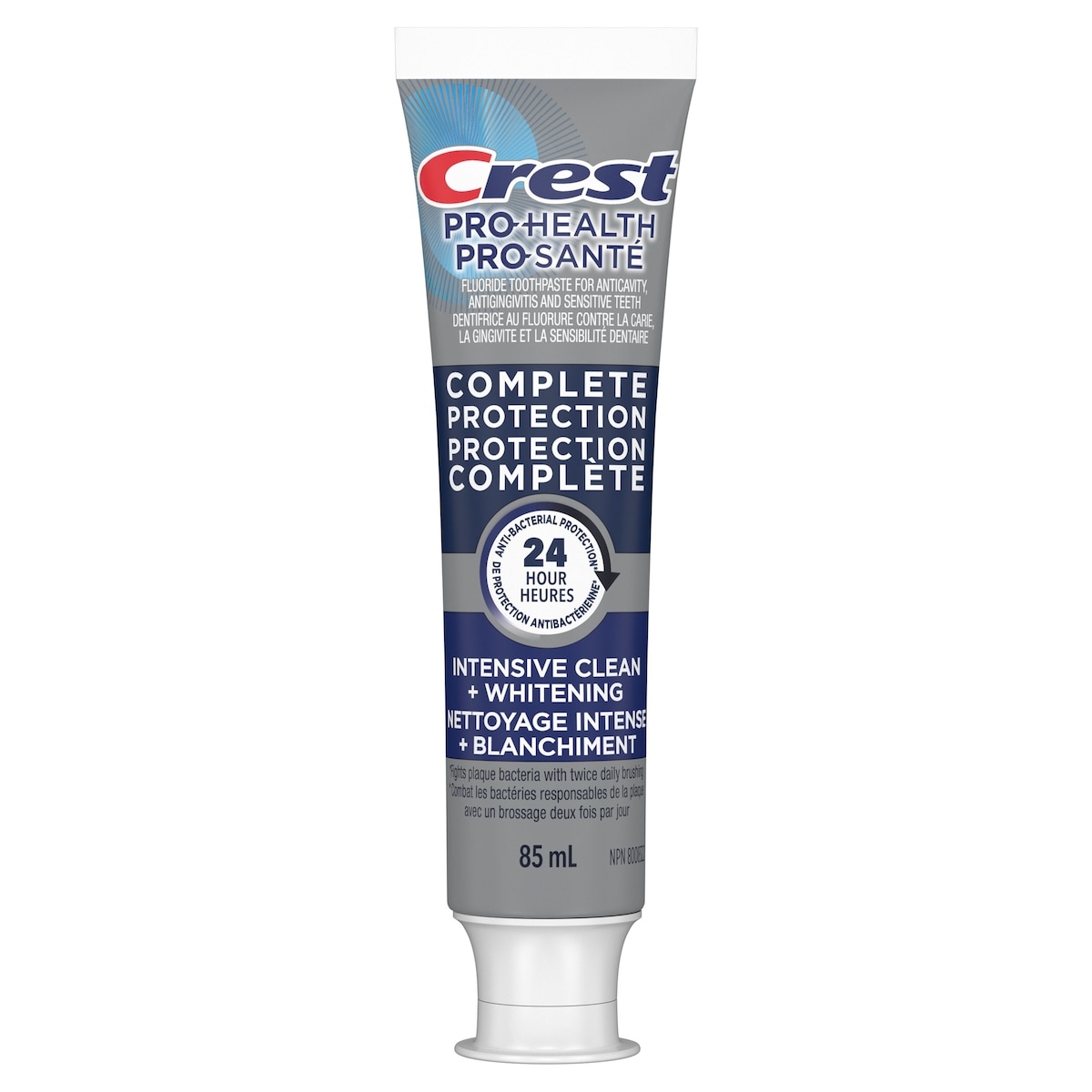 Dentifrice Pro-Santé Protection complète Nettoyage intense + Blanchissant, 85 mL