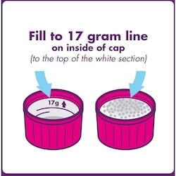 Powder Laxative, Effective Relief, No Taste, No Grit, No Gas, No Bloating, No Cramps, 7 Doses, 119 Grams 7