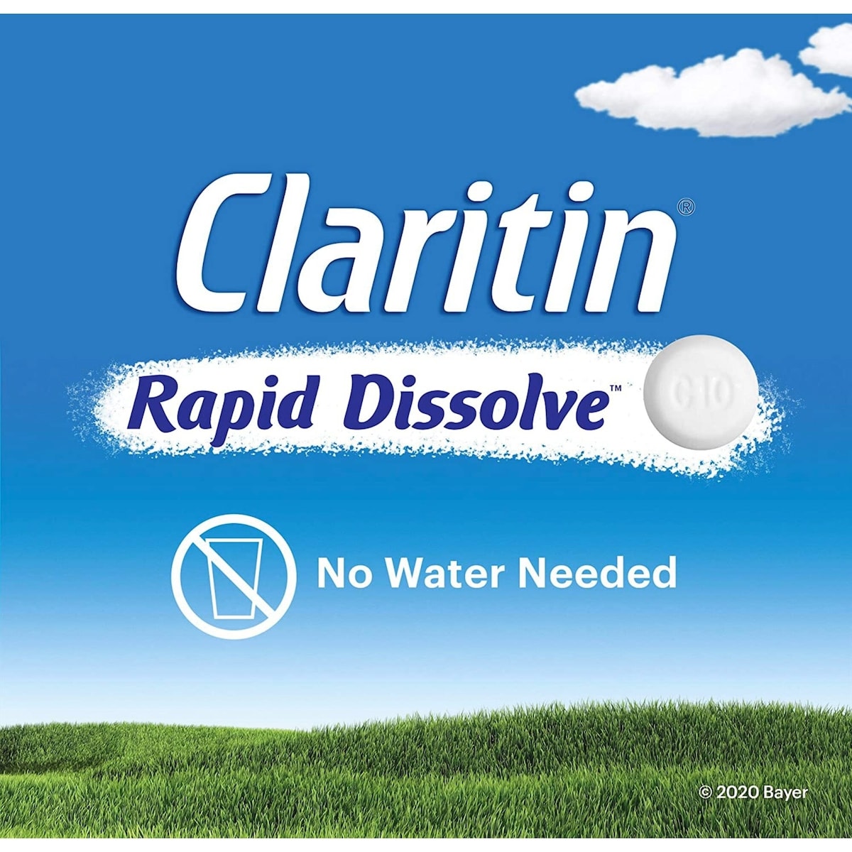 Claritin Ultra-fondant Allergies, soulagement sans somnolence durant 24 heures, 10 mg