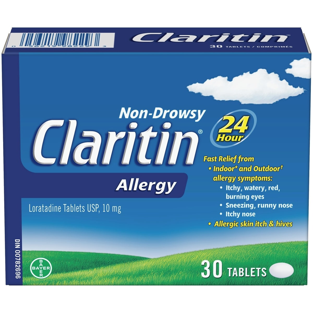 Claritin Allergies, soulagement sans somnolence durant 24 heures, 10 mg