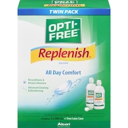 RepleniSH® Multipurpose Contact Lens Solution Twin Pack 1