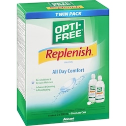 RepleniSH® Multipurpose Contact Lens Solution Twin Pack 2