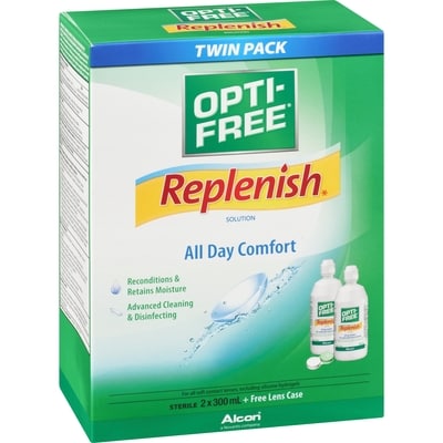 RepleniSH® Multipurpose Contact Lens Solution Twin Pack 2