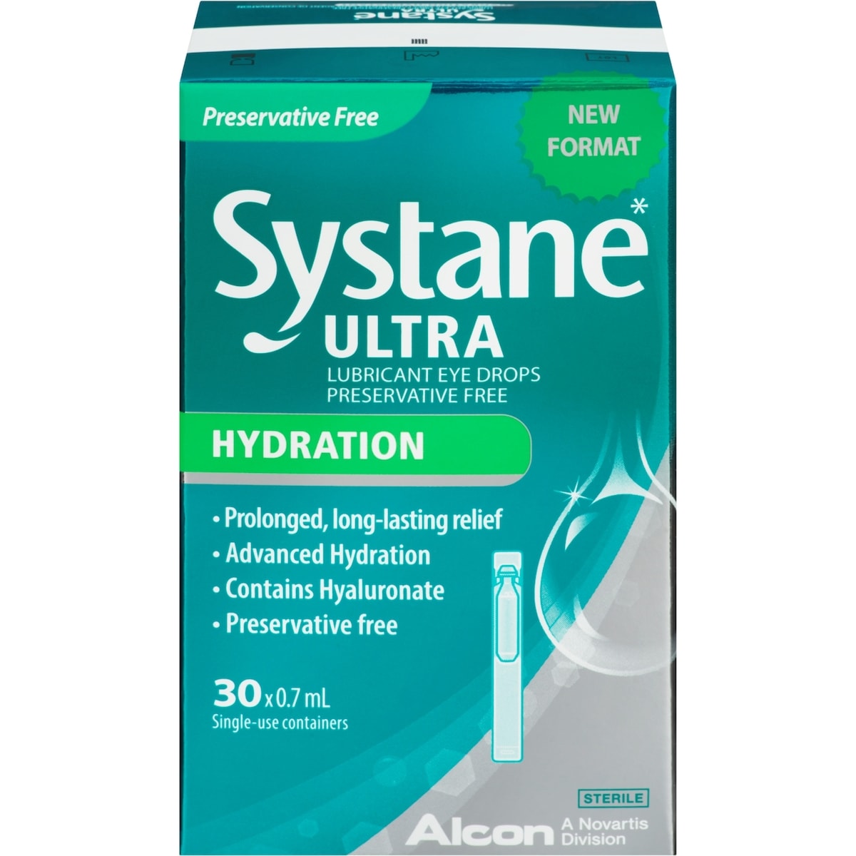 Systane Systane® Ultra Hydration Preservative Free Lubricant Eye Drops 21 mL