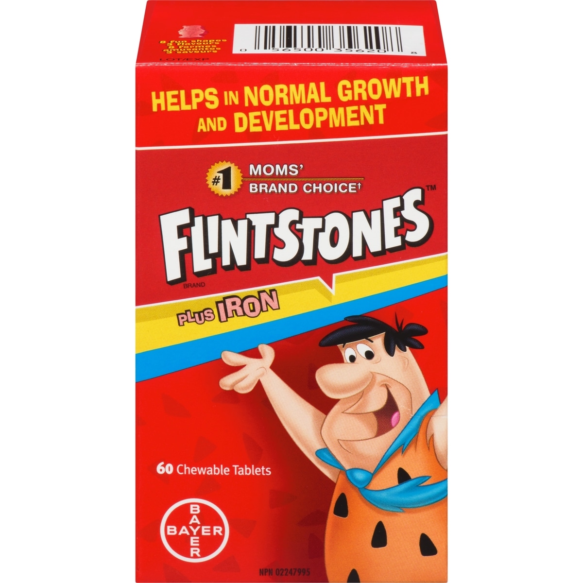 Multivitamines à croquer pour enfants LES PIERRAFEU Plus fer, aident à la croissance et au développement normaux