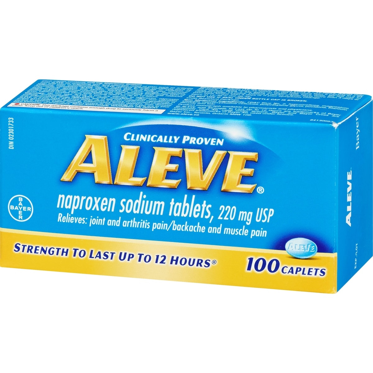 ALEVE Pain Relief, Clinically Proven, Fast-Acting, Long-Lasting, Naproxen Sodium