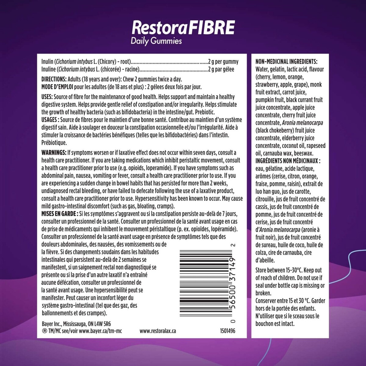 RestoraFibre Gelees quotidiennes