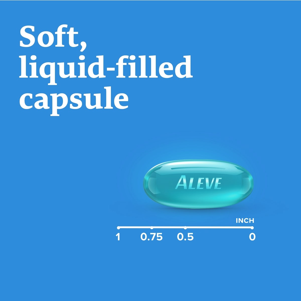 ALEVE Pain Relief Liquid Gels, Strength to Last Up to 12 Hours, Naproxen Sodium 220mg