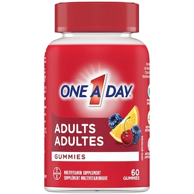 Adult Multivitamin Gummies - Daily Gummy Multivitamins For Men And Women With Vitamins A, B6, B12, C, D, E, Biotin and Zinc, Supports Immunity And Bone Health, Hair And Nails