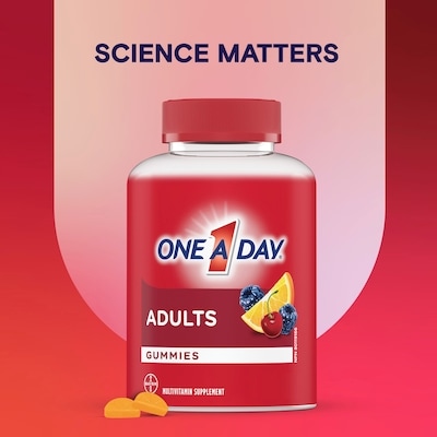 Adult Multivitamin Gummies - Daily Gummy Multivitamins For Men And Women With Vitamins A, B6, B12, C, D, E, Biotin and Zinc, Supports Immunity And Bone Health, Hair And Nails 6