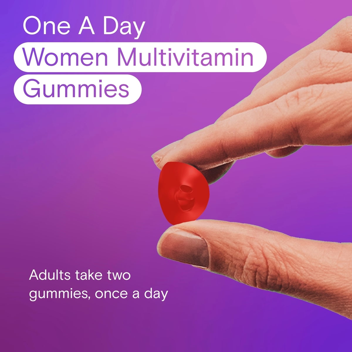 Women's Multivitamin Gummies - Daily Gummy Vitamins For Women With Vitamins A, C, D And Zinc To Support Immune Function, Biotin For Healthy Hair, Skin And Nails
