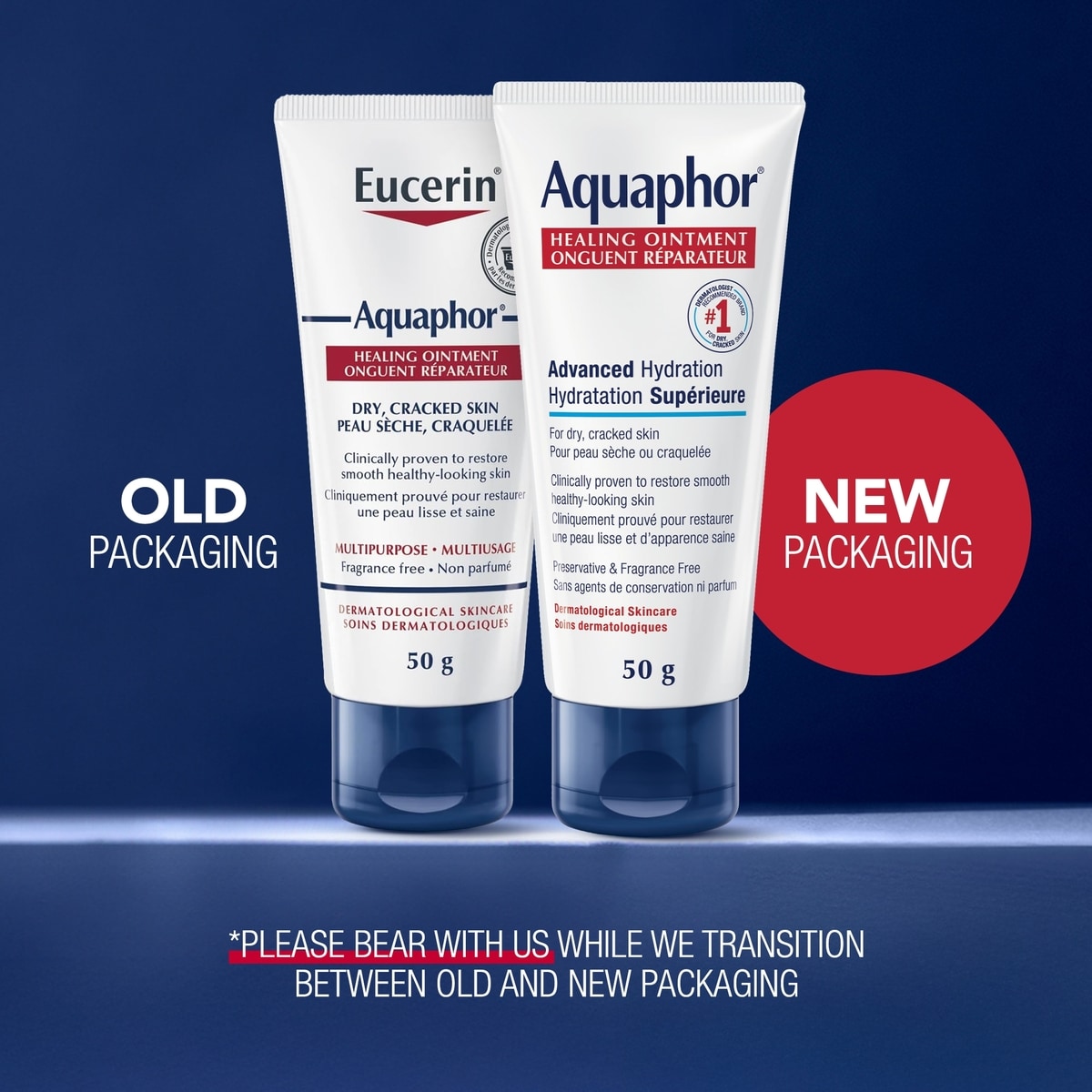 Aquaphor Multi-purpose Healing Ointment for Dry, Cracked Skin
