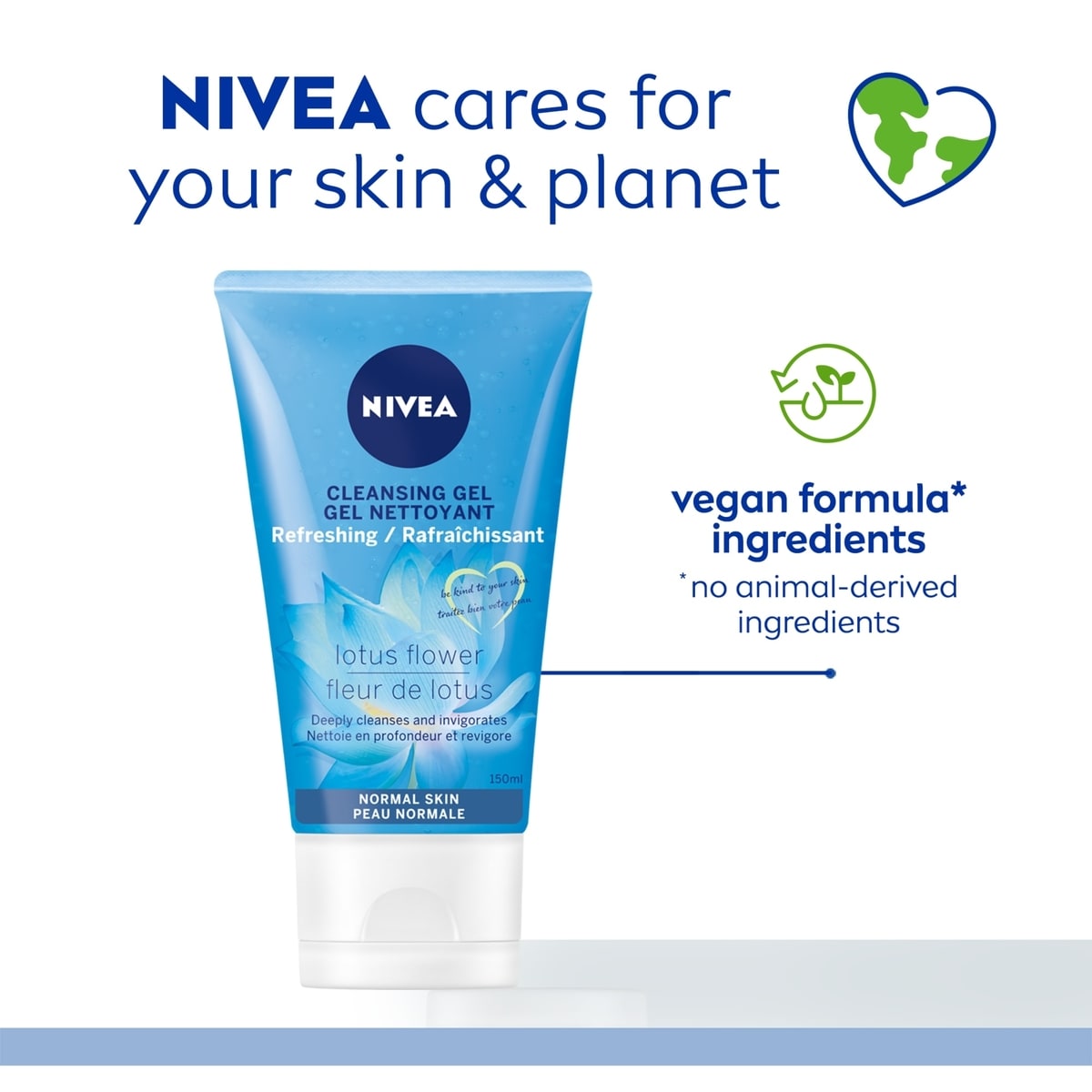 NIVEA Face wash, Face cleanser, 150ml