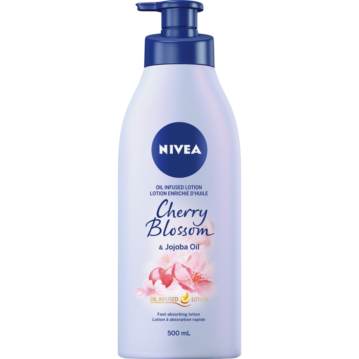 Nivea Oil Infused Cherry Blossom & Jojoba Oil Body Lotion 500 mL