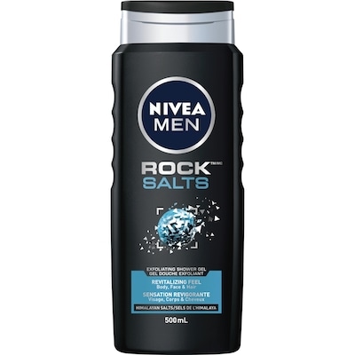 Men Rock Salts Exfoliating Shower Gel