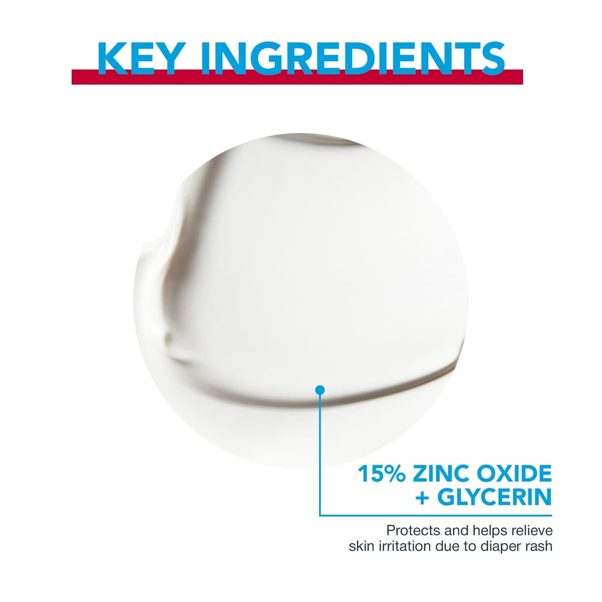 Crème pour l'érythème fessier Baby d'Eucerin pour la peau sensible de bébé