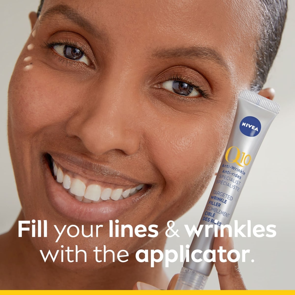 NIVEA Q10 Anti-Wrinkle Specialist Targeted Wrinkle Filler, 15 mL