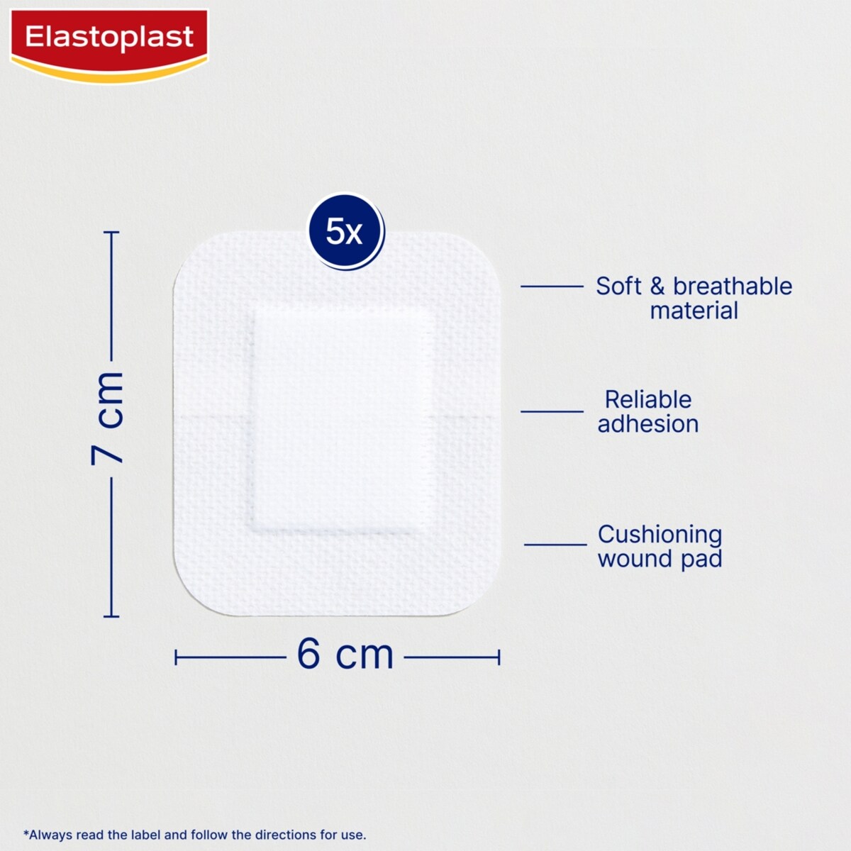 Pansements Sensitive XL | Grands pansements pour les plaies aiguës postopératoires et quotidiennes | Pansements stériles extra respectueux de la peau | Approuvés dermatologiquement | Bouclier antibactérien