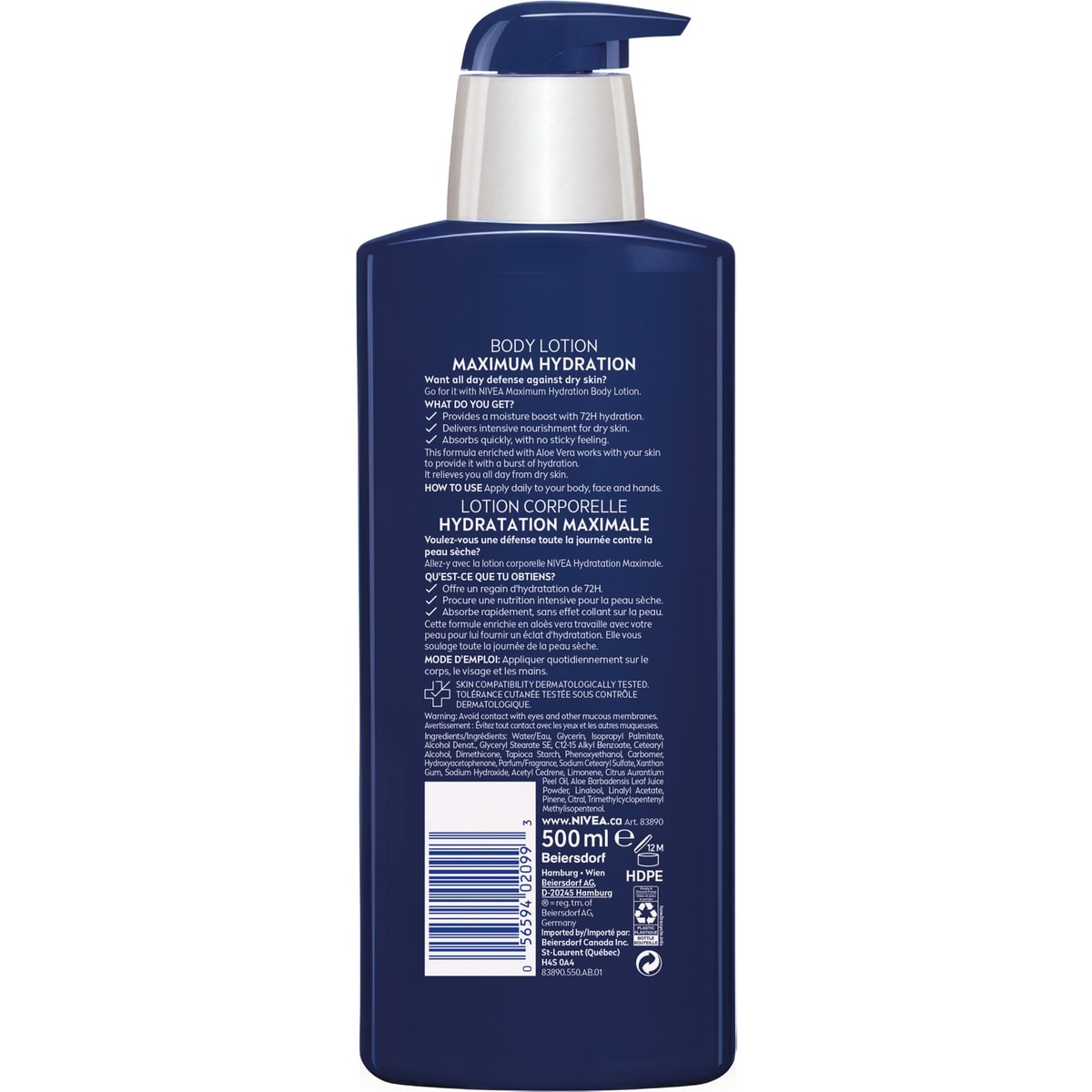 Maximum Hydration Body Lotion for Dry to Very Dry Skin