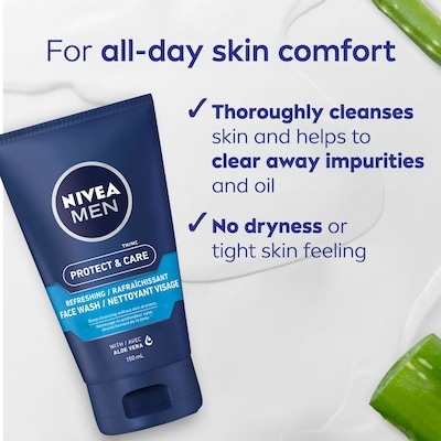 MEN Refreshing Routine, Holiday Gift Set, Shower Gel, Face Wash and Antiperspirant 3