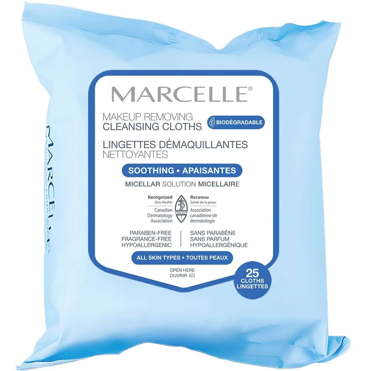 Biodegradable and Recyclable Hydrating Cleansing Cloths