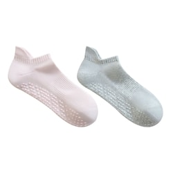 Chaussettes basses avec languette arrière antidérapante 2