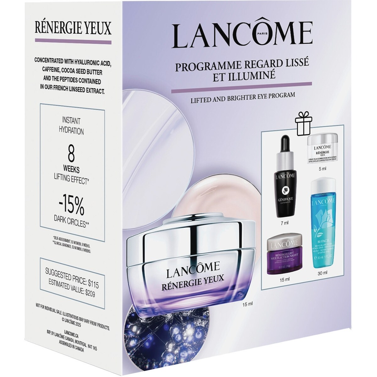 Coffret cadeau Rénergie Yeux Eye Cream