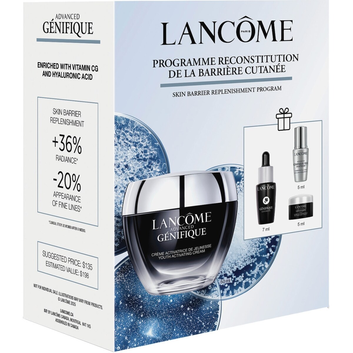 LANCÔME Advanced Génifique Youth Activating Cream Routine Set