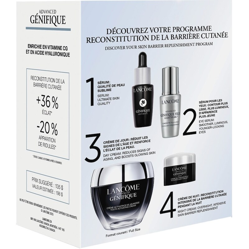 LANCÔME Advanced Génifique Youth Activating Cream Routine Set