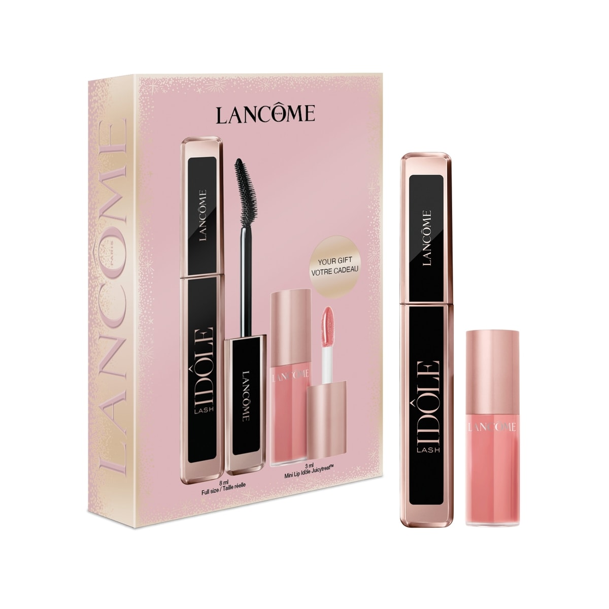 Lash Idôle Mascara & Lip Idôle Juicytreat Oil-In-Gloss Holiday Set