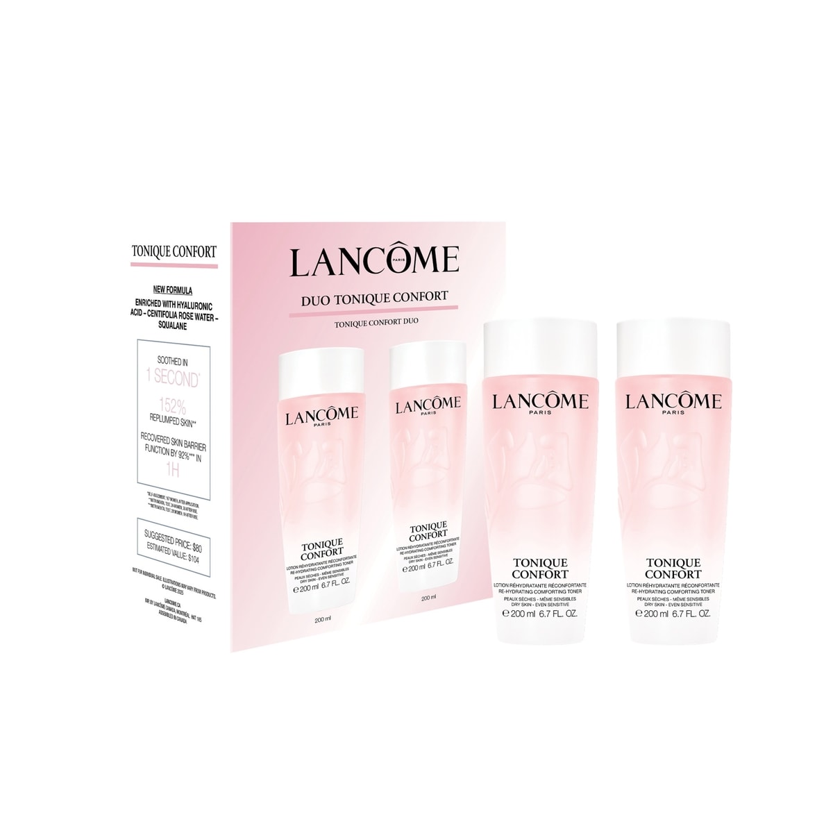 Tonique Confort Re-hydrating & Comforting Toner Holiday Duo