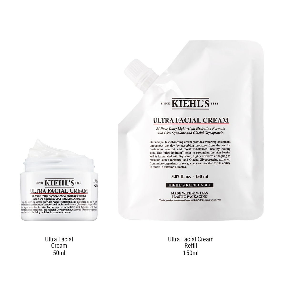 Kiehl's Ultra Facial Cream 150ml レフィル Kiehl's Ultra Facial Refill Duo | Shoppers Drug Mart