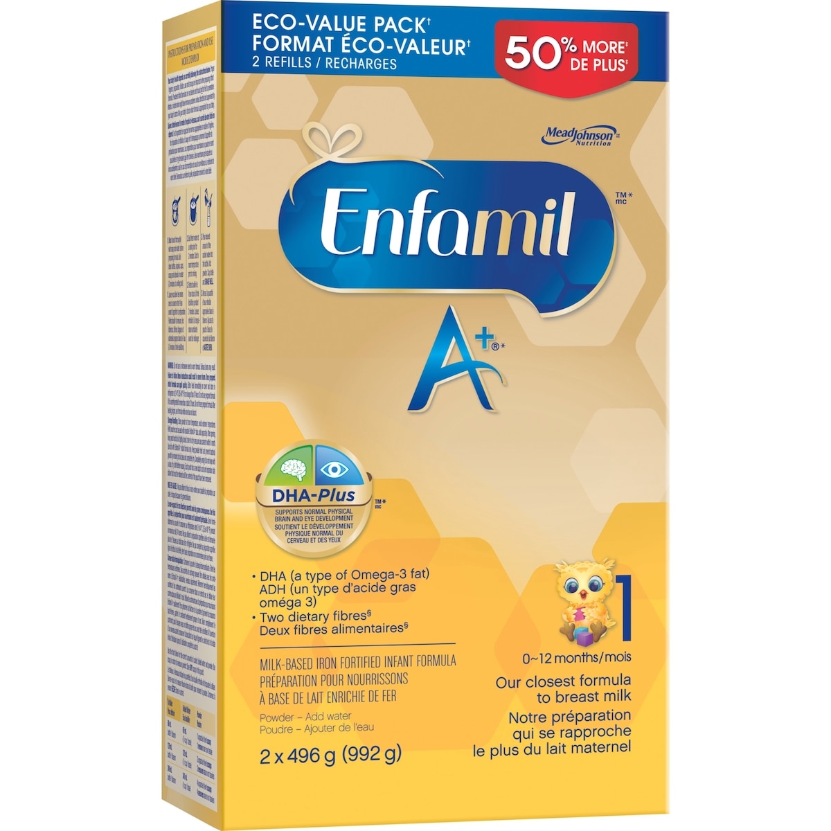 Enfamil A+ Formule en poudre remplir, 992GR