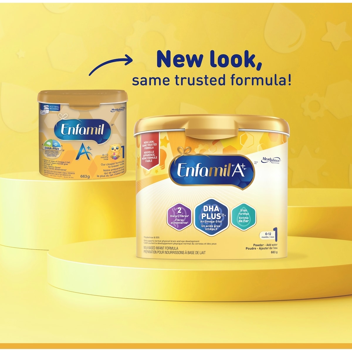 Enfamil A+,  Formule en poudre, 663 GR