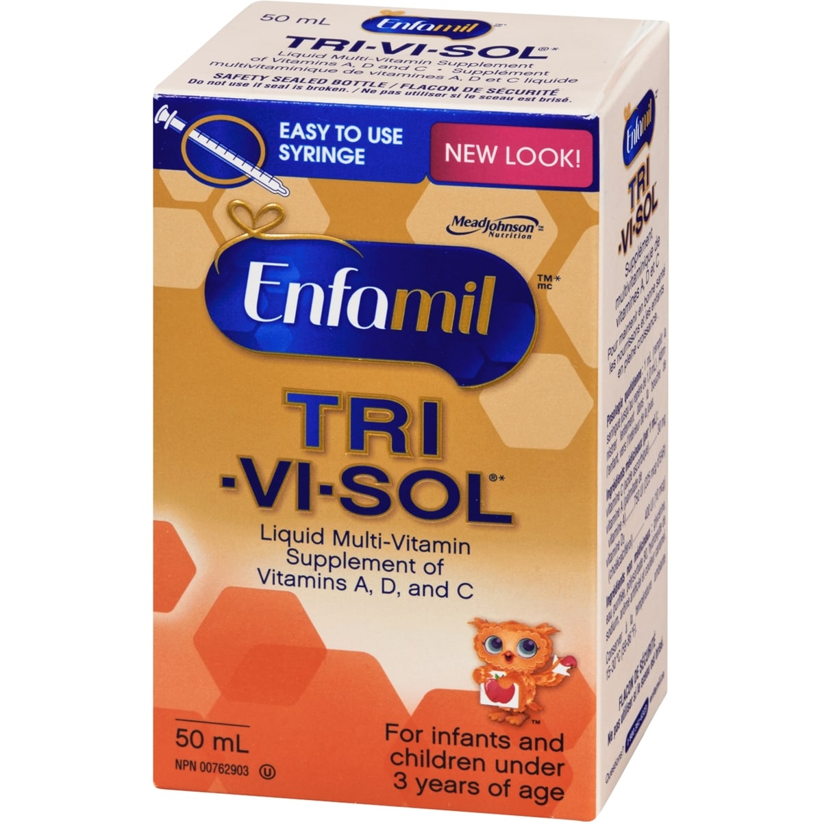 Enfamil® TRI-VI-SOL Liquid Multi-Vitamin Supplement of VItamins A, D and C, 50mL