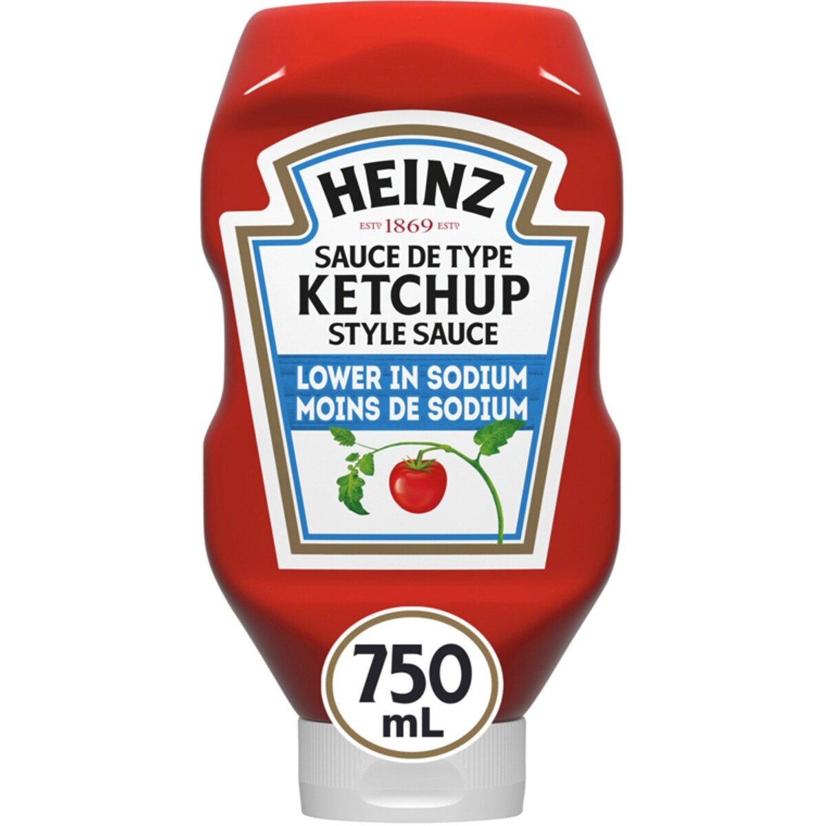 Ketchup aux tomates à faible teneur en sodium