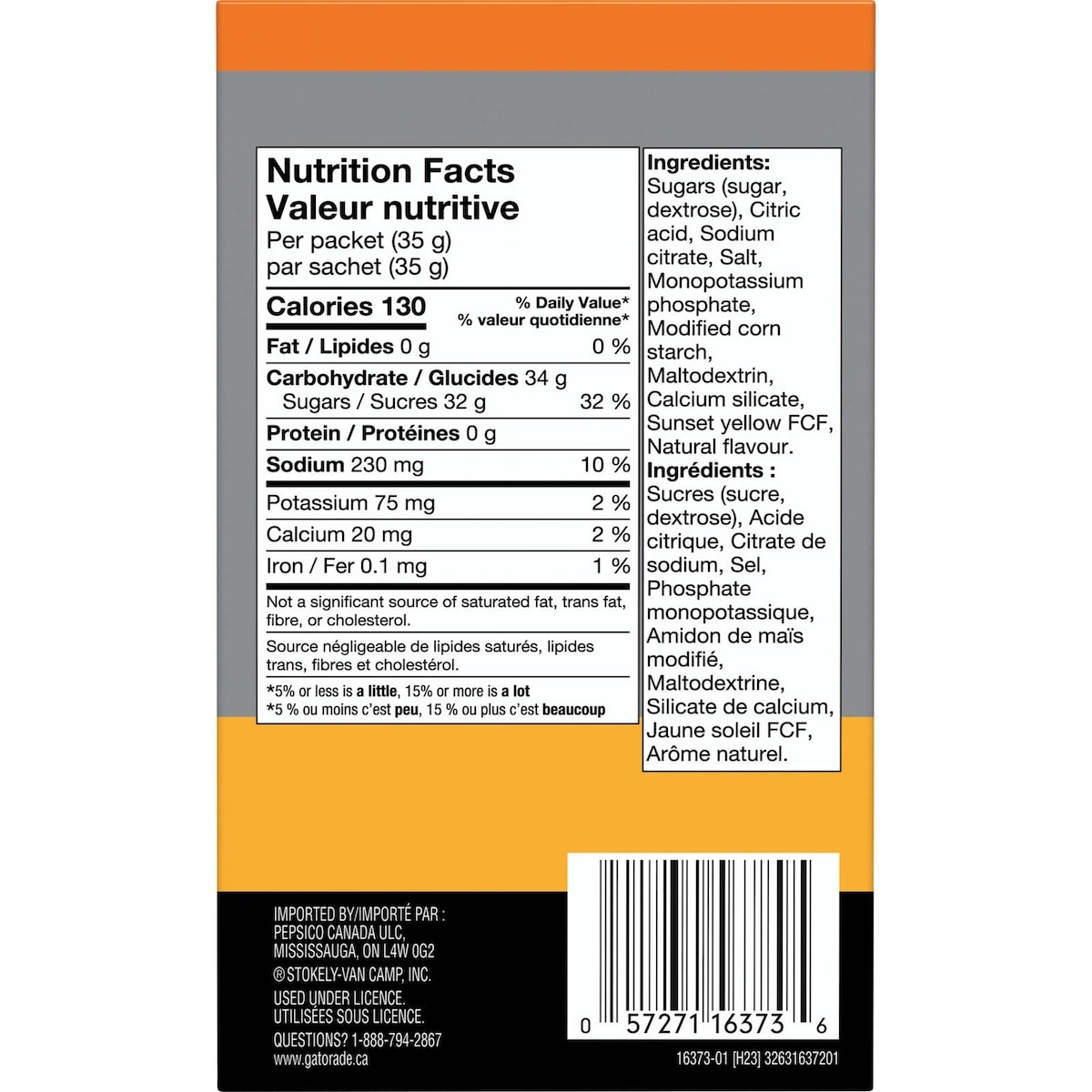 Powder Orange 10x35g