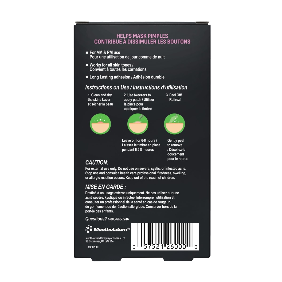 Oxy Invisible Pimple Patches for Acne, 26 Count – Hydrocolloid Pimple Patch with Tweezers, Variety Pack – Absorbs Puss, Long-Lasting, Day & Night Use