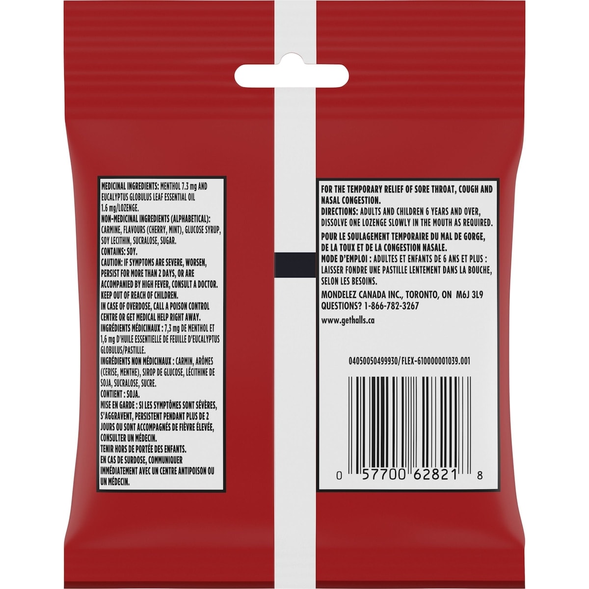 Relief Mentho-lyptus Cherry Flavour, 4 x 9 Cough Drops Multipack