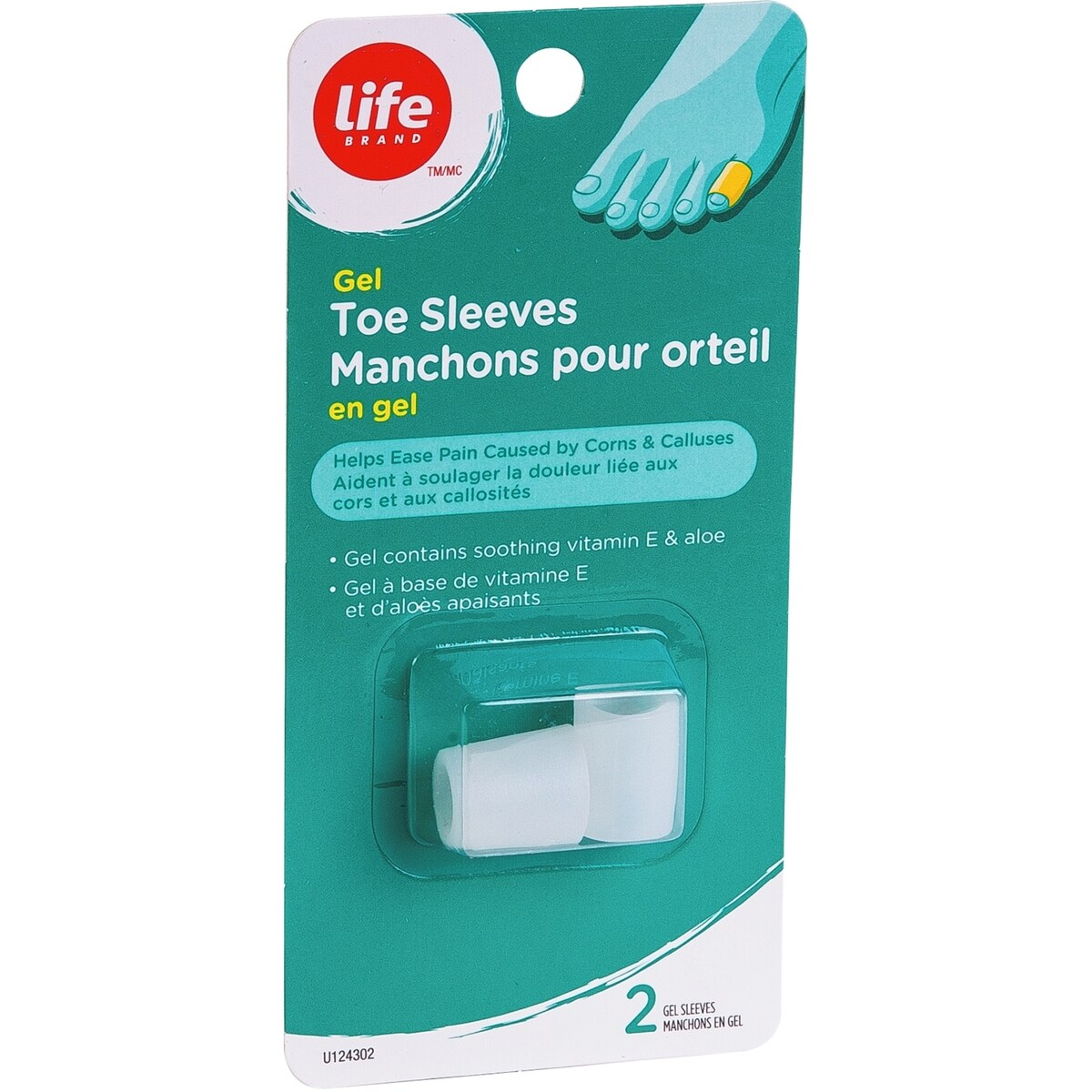 Manchon en gel pour orteil