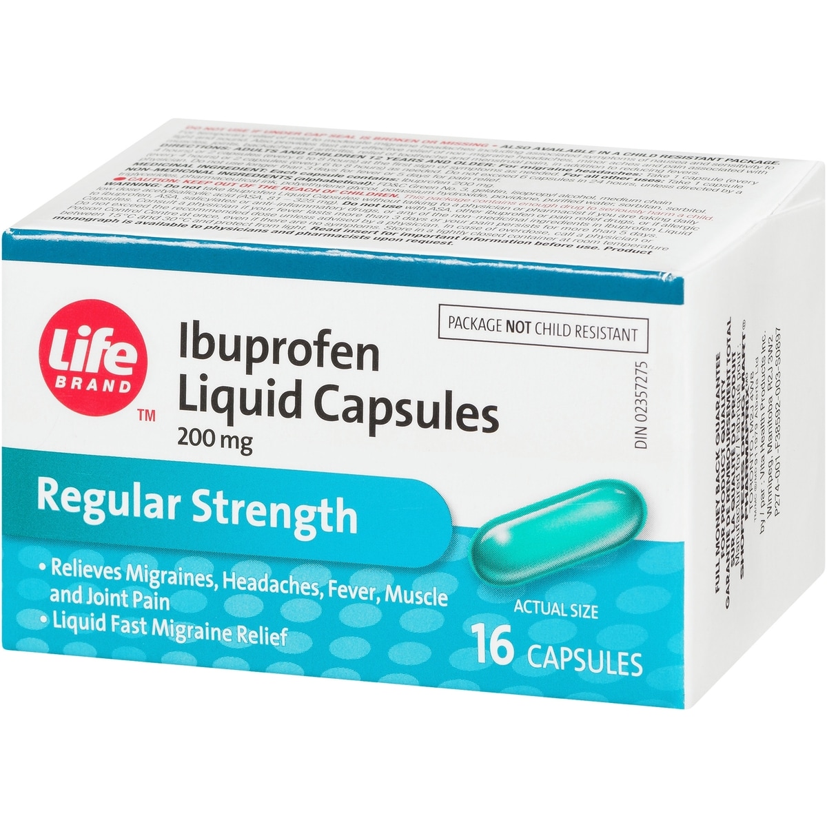 Ibuprofène en gel liquide