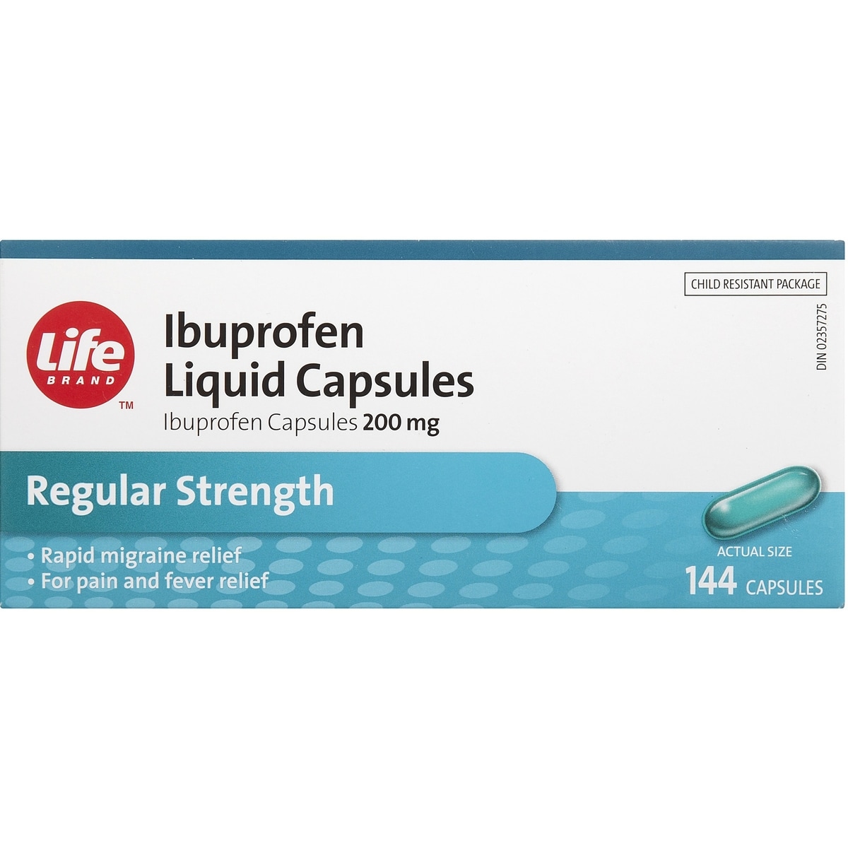 Ibuprofène en gel liquide