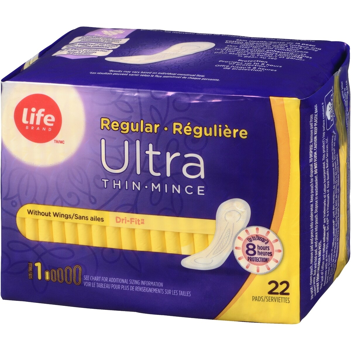 LB Ultra Mince REGULIERES SANS AILES