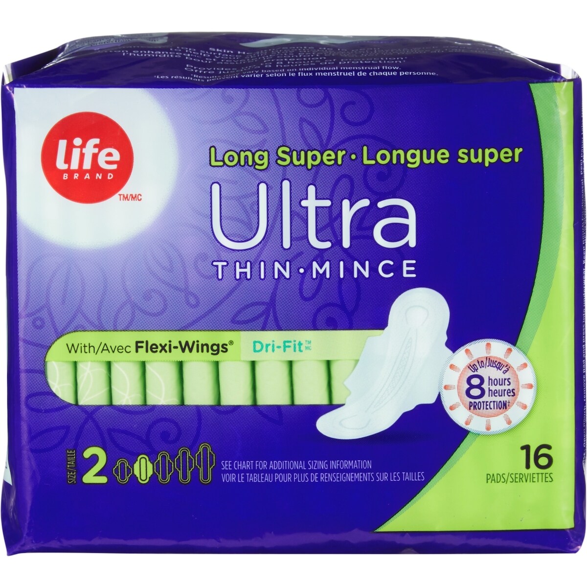 LB Ultra Mince Extra longues avec Flexi-wings