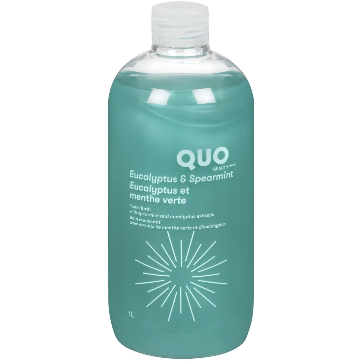 Quo Beauty Foam Bath Eucalyptus & Spearmint 1000 mL