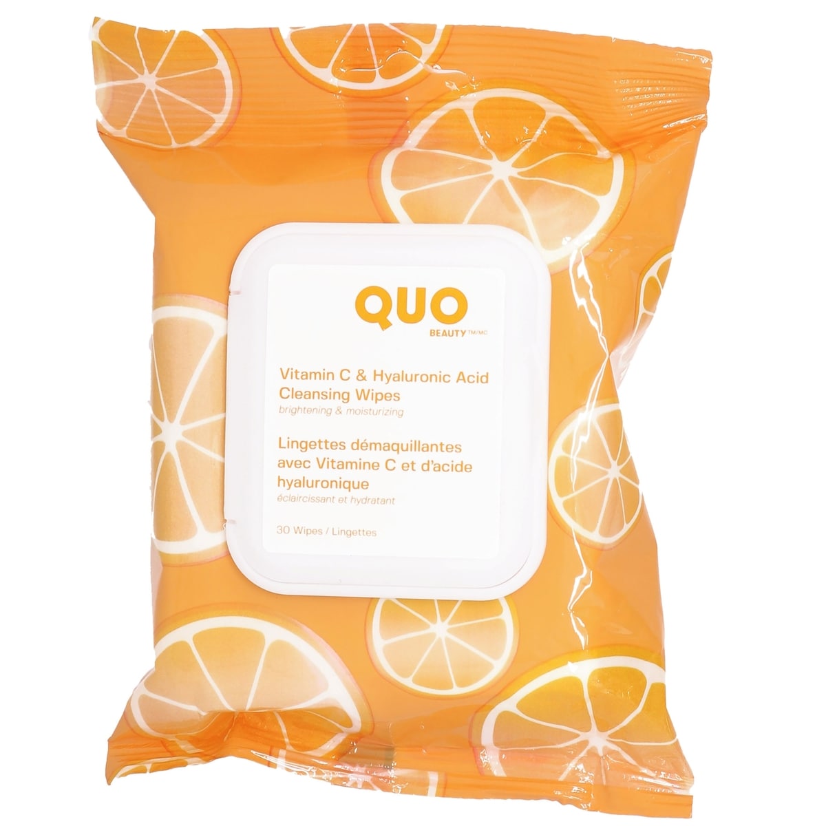 Chiffons nettoyants à la vitamine C Éclaircissant
