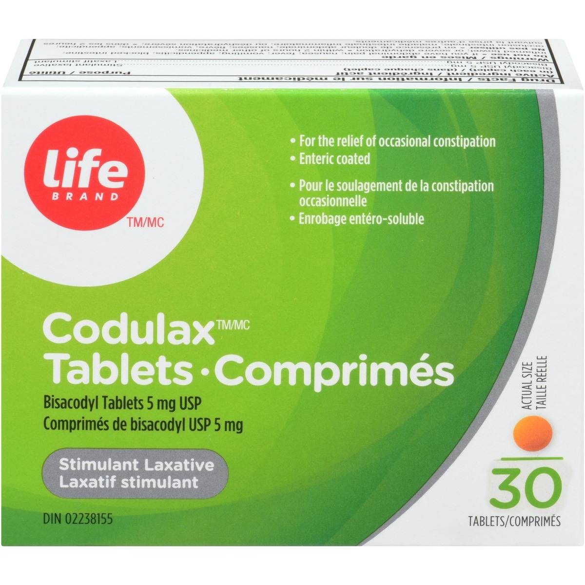 Life Brand Lb Codulax 30 Tab 30 ea