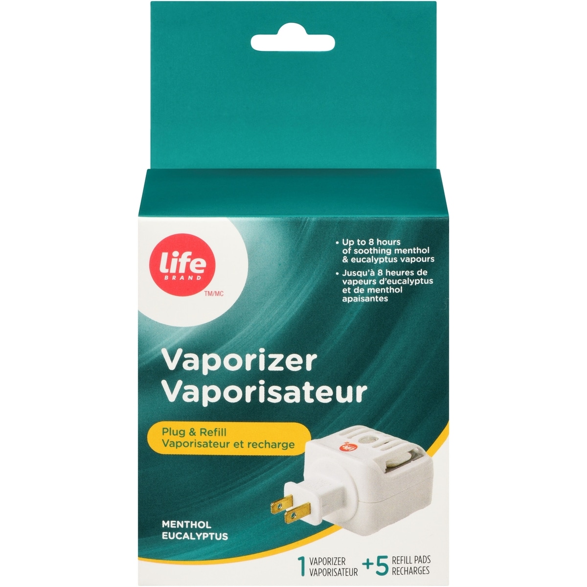 Life Brand LB Vaporizer With 5 Pads 5 Pieces