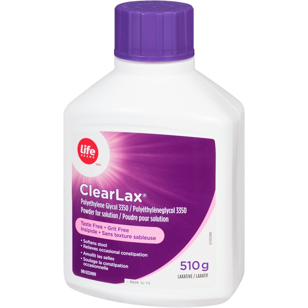 Clearlax Polyéthylène glycol 3350 Poudre pour solution orale