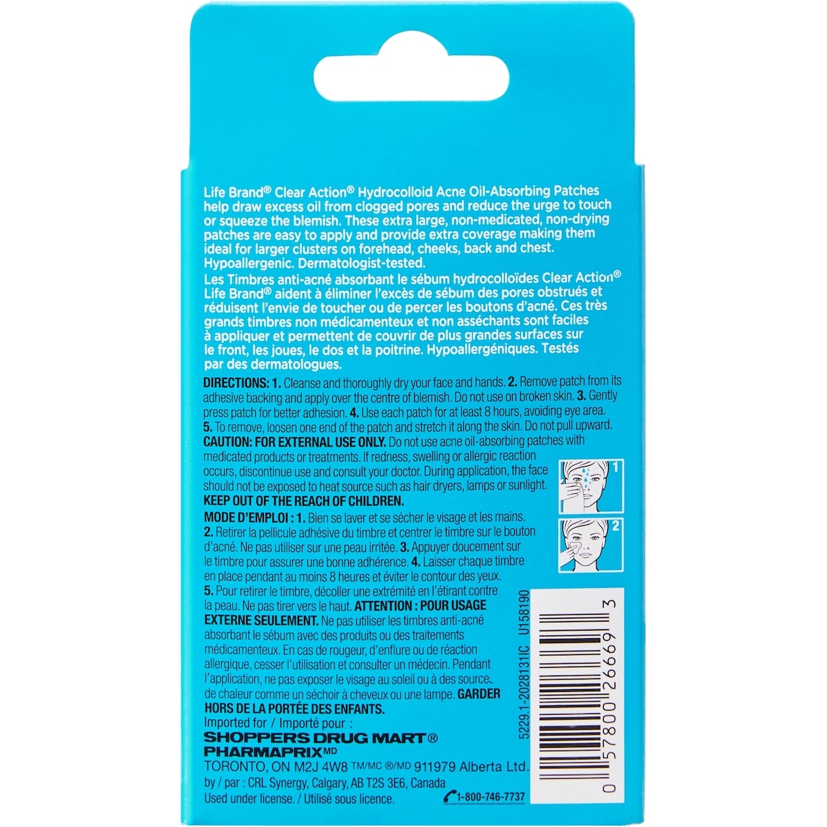 LB Acne Oil-Absorbing Patches